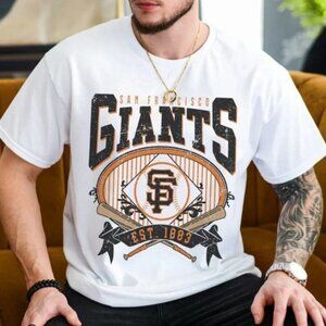 San Francisco Giants Retro Baseball Team Fan Unisex Graphic T-Shirt  181